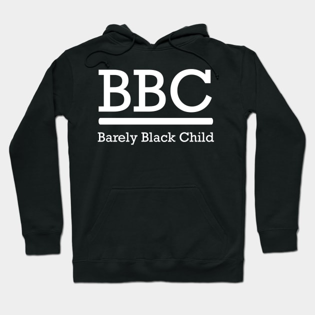 Barely Black Child Hoodie by The iconick_ Store